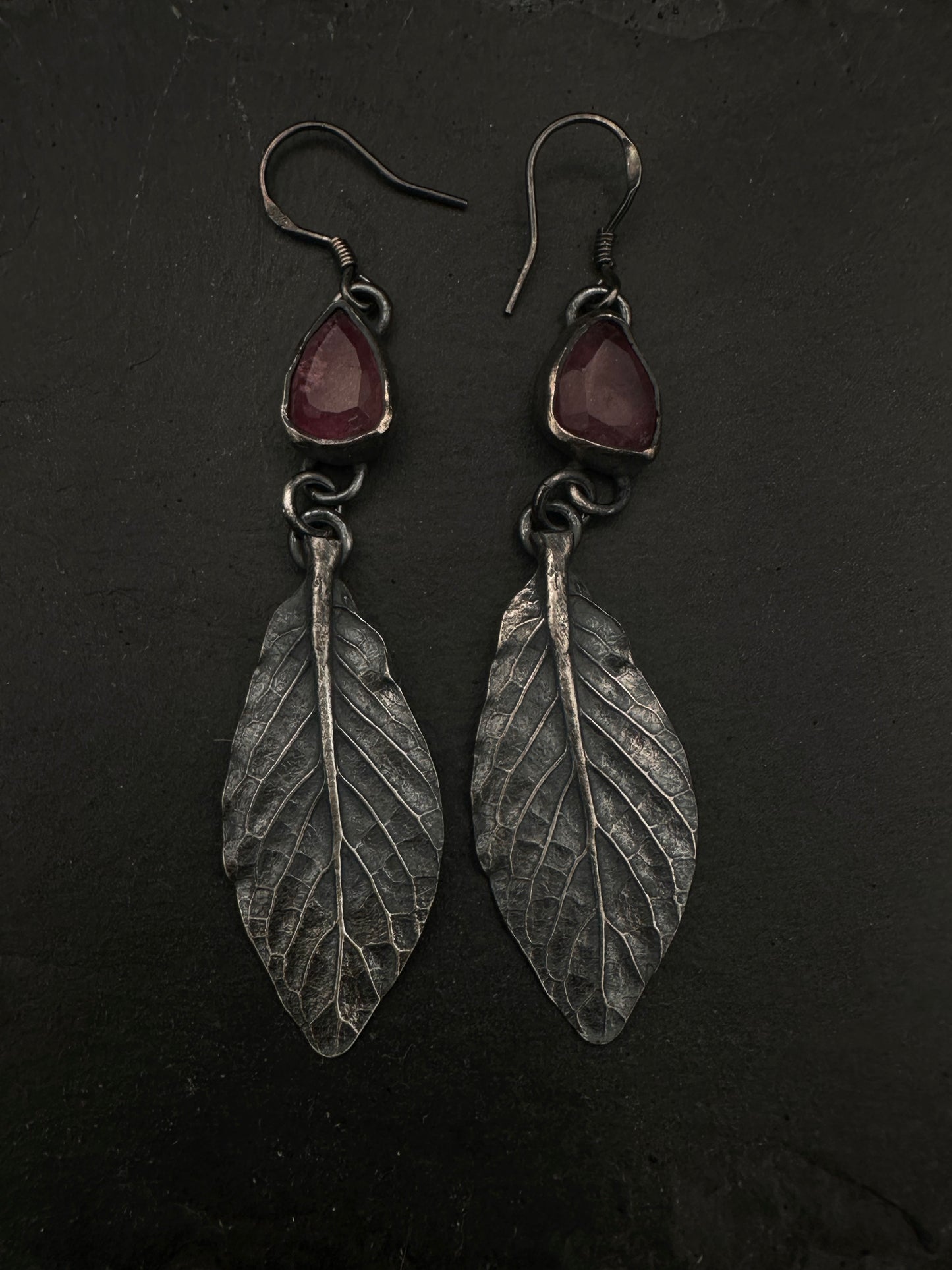 Pink Tourmaline Leaf